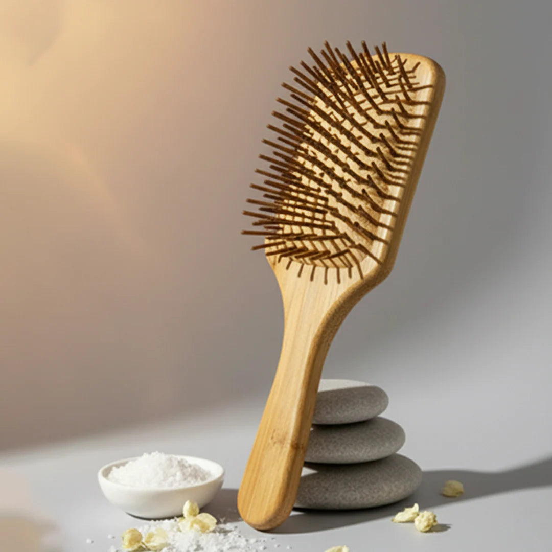 Bamboo Wood Hair Brush